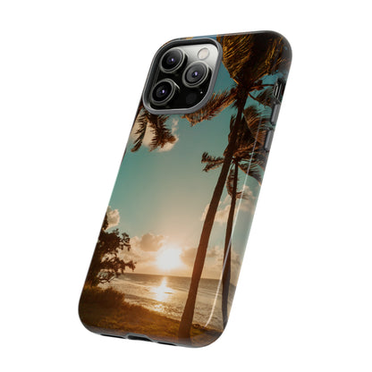 Sundown Palmtrees - Protective Phone Case