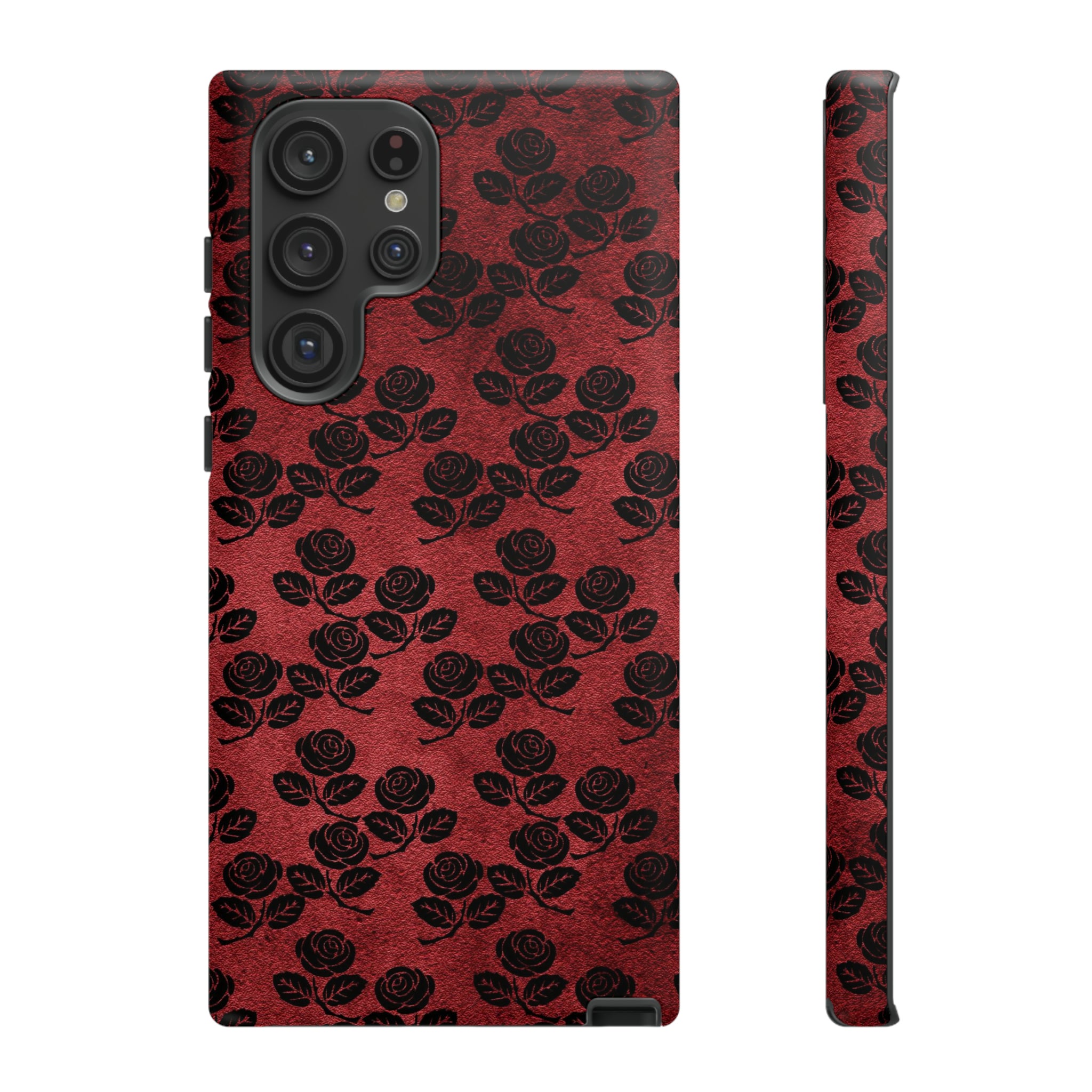 Rosemony Gothic Flower - Protective Phone Case