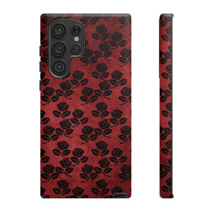 Rosemony Gothic Flower - Protective Phone Case