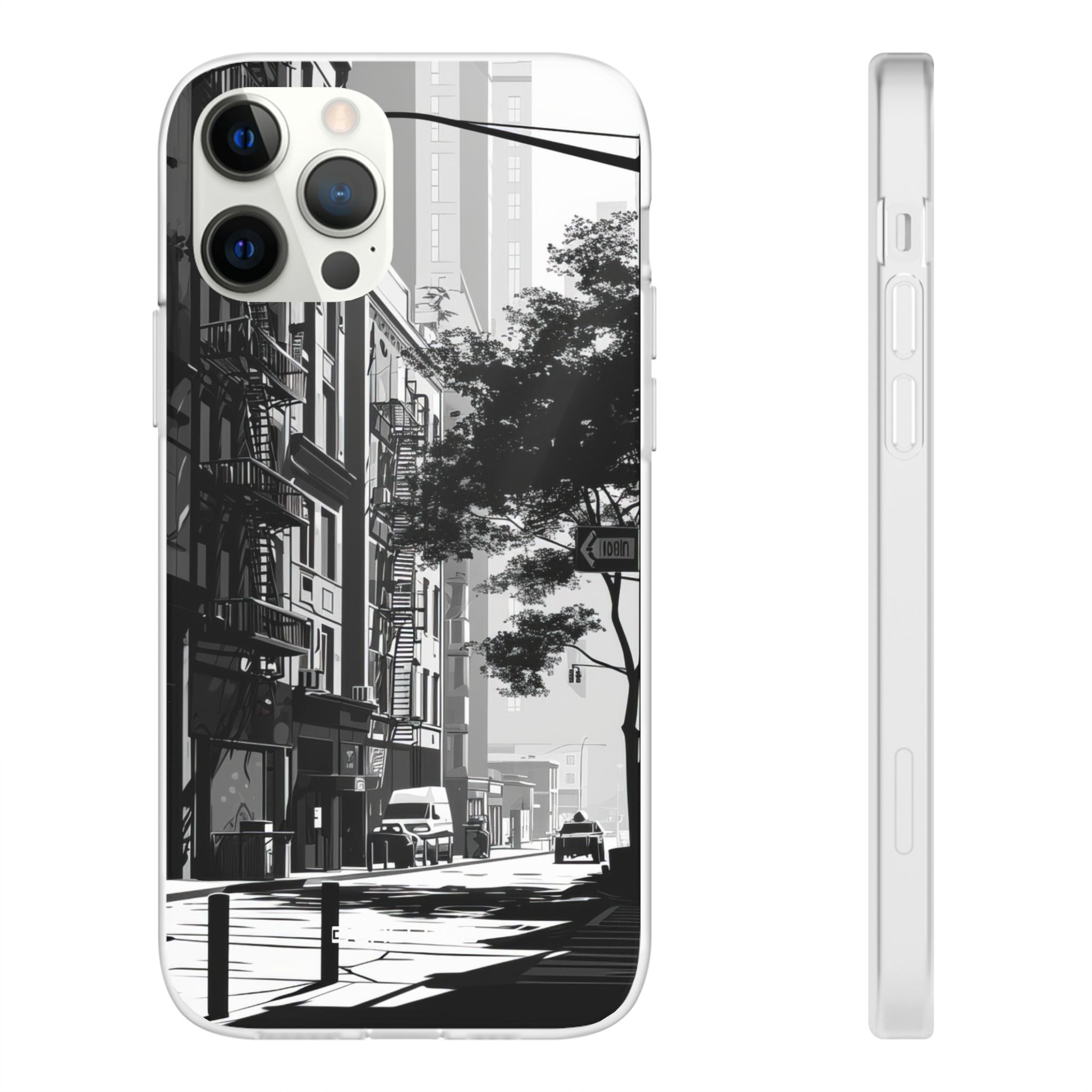 Urban Serenity | Flexible Phone Case for iPhone