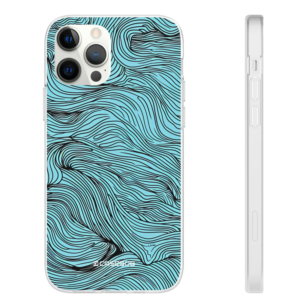 Wavy Serenity | Flexible Phone Case for iPhone