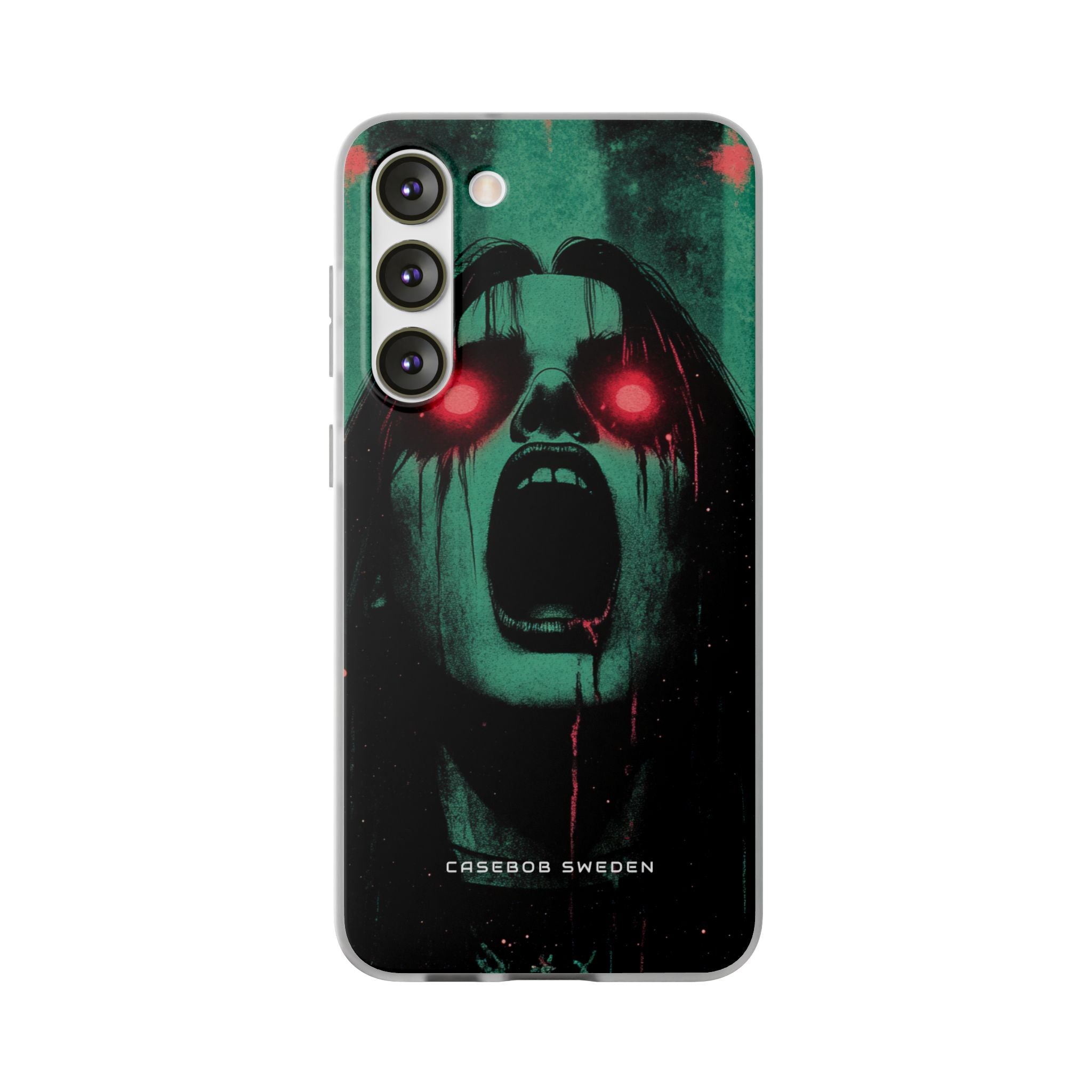 Haunting Glow of Gothic Eyes Samsung S23 - Flexi Phone Case