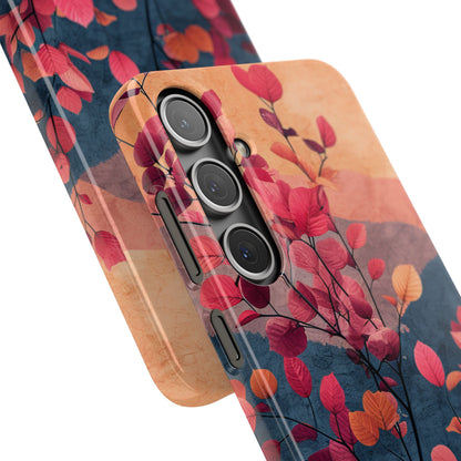 Autumn Tree Harmony - Slim Samsung S24 Phone Case