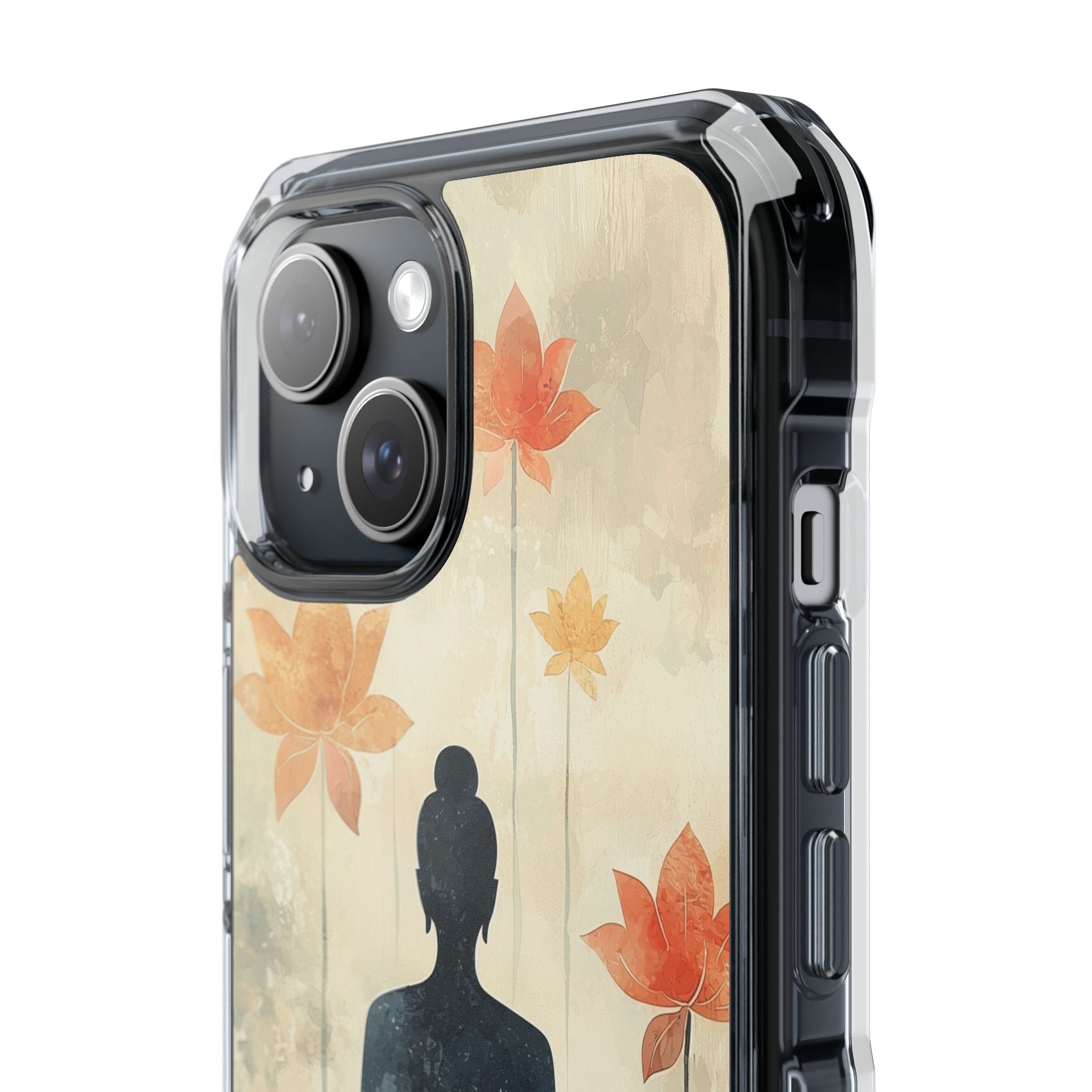 Lotus Blooms Surround iPhone Case - Impact