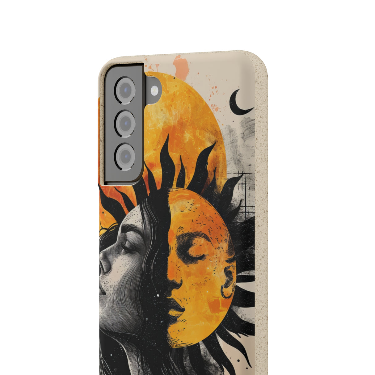 Sunlit Duality | Biodegradable Phone Case