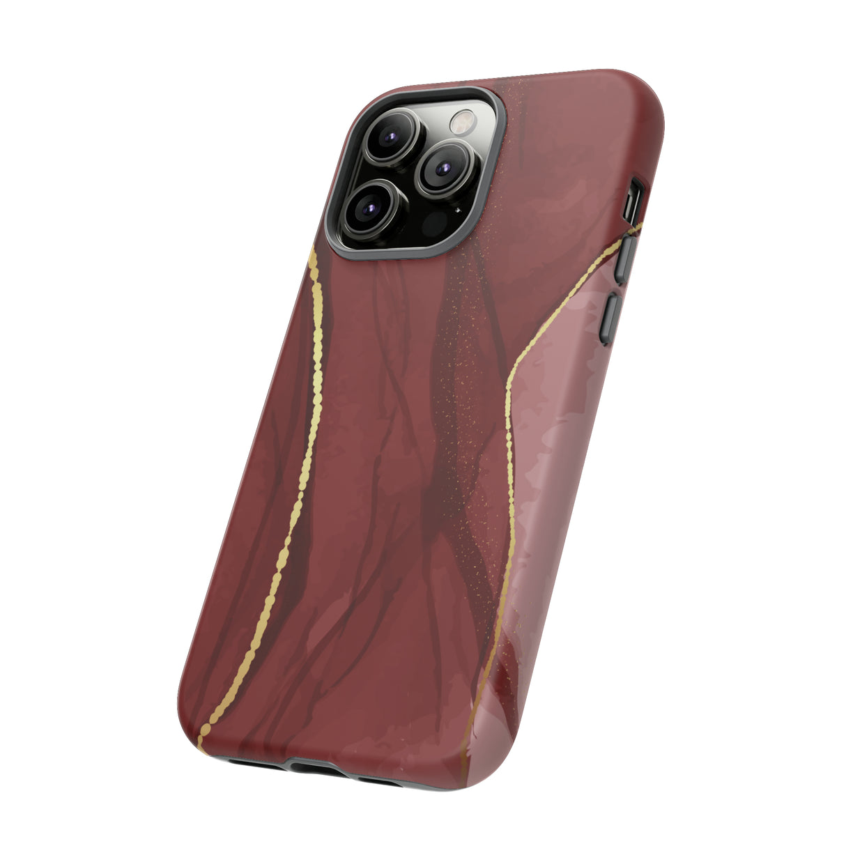 Dark Red - Protective Phone Case