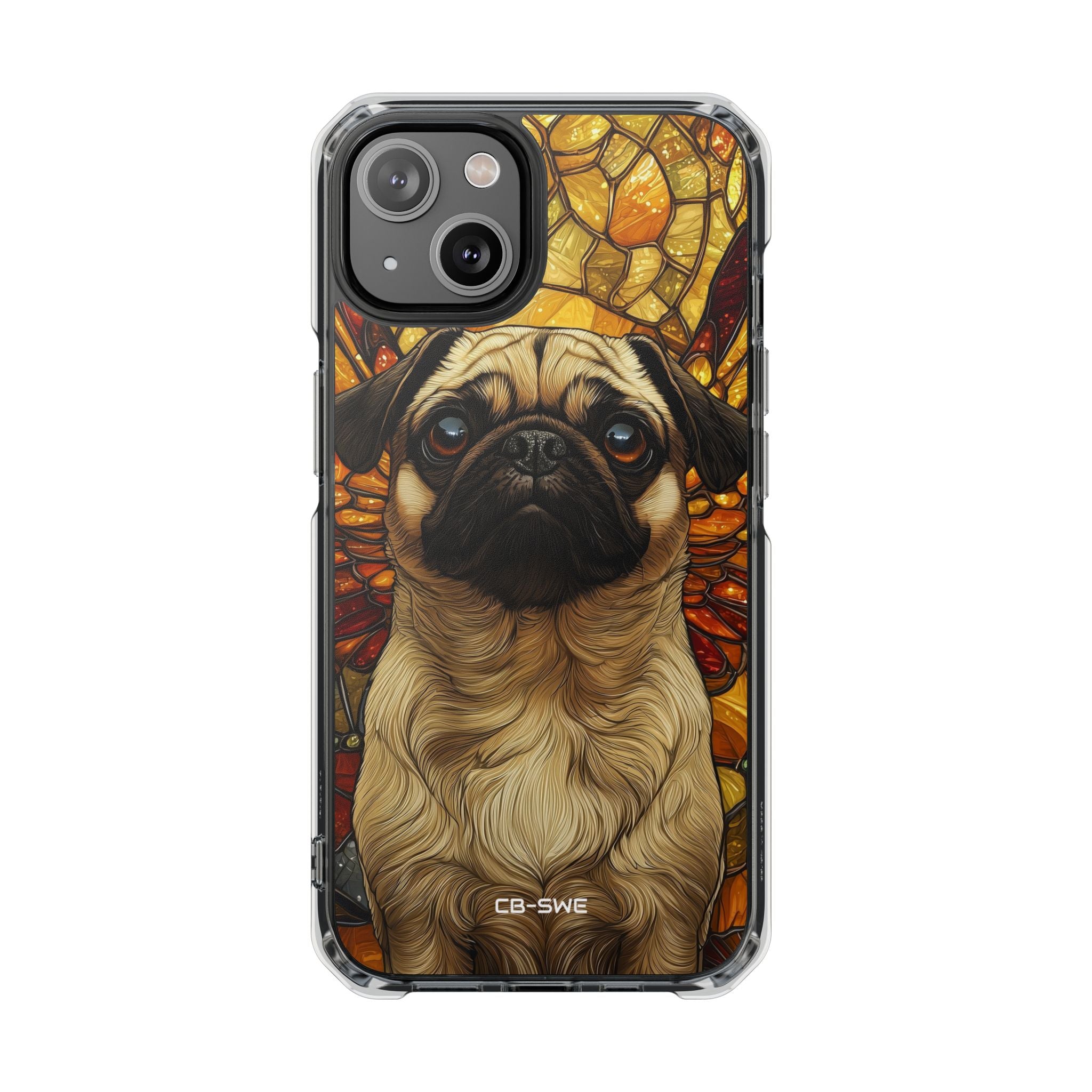 Pug Soars Brightly iPhone Case - Impact
