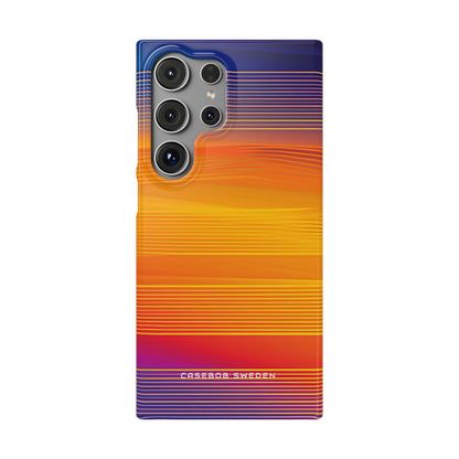 Gradient Sunset Flow Samsung S24 - Slim Phone Case