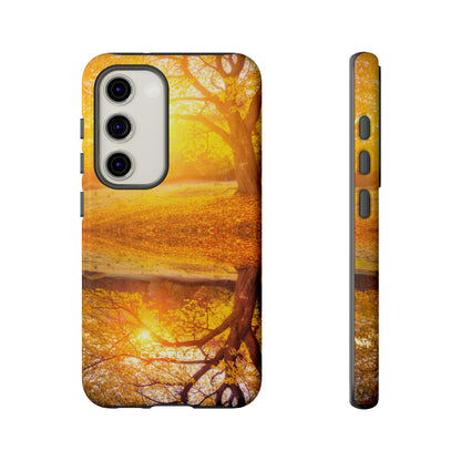 Golden Sundown - Protective Phone Case