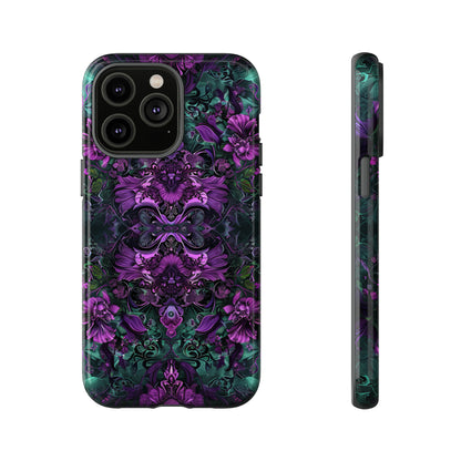 Baroque Floral Gothic - Protective Phone Case