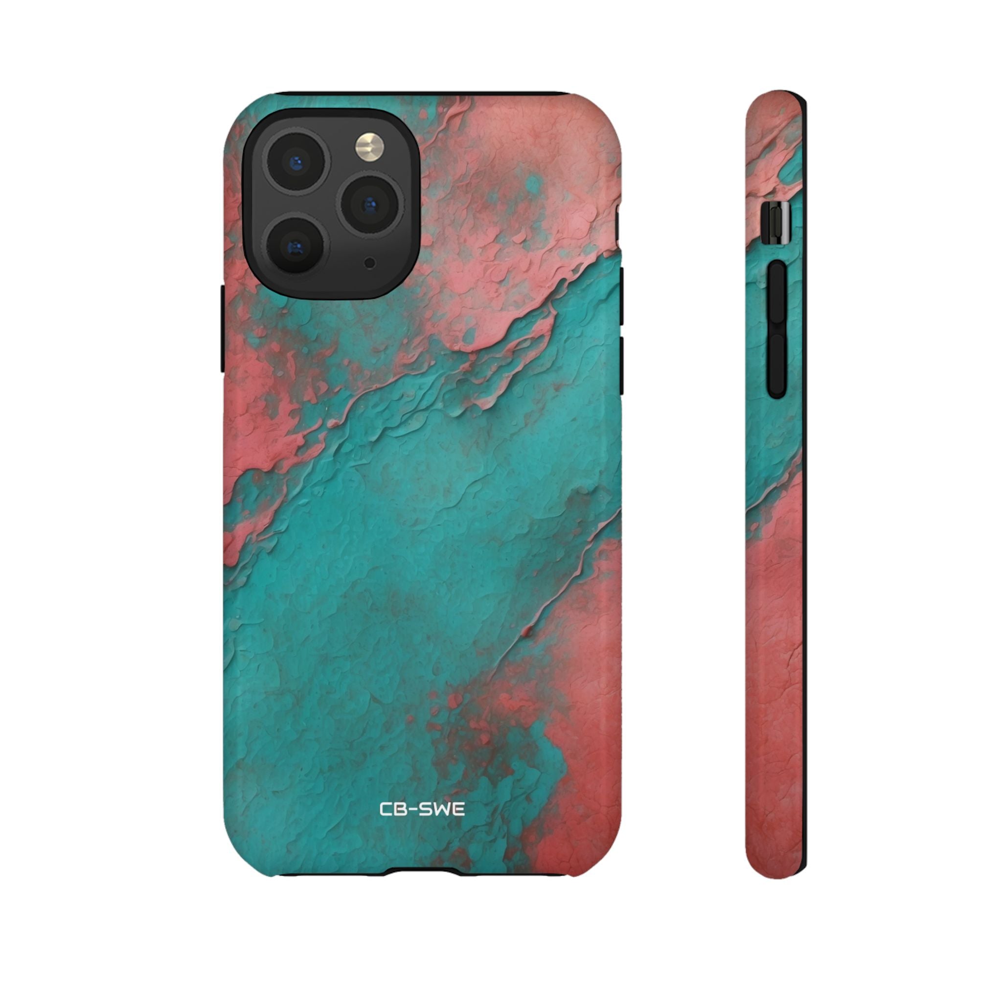 Turbulent Coral Flow - iPhone Case