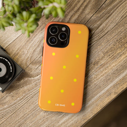 Sunset Dots Radiance - iPhone Case