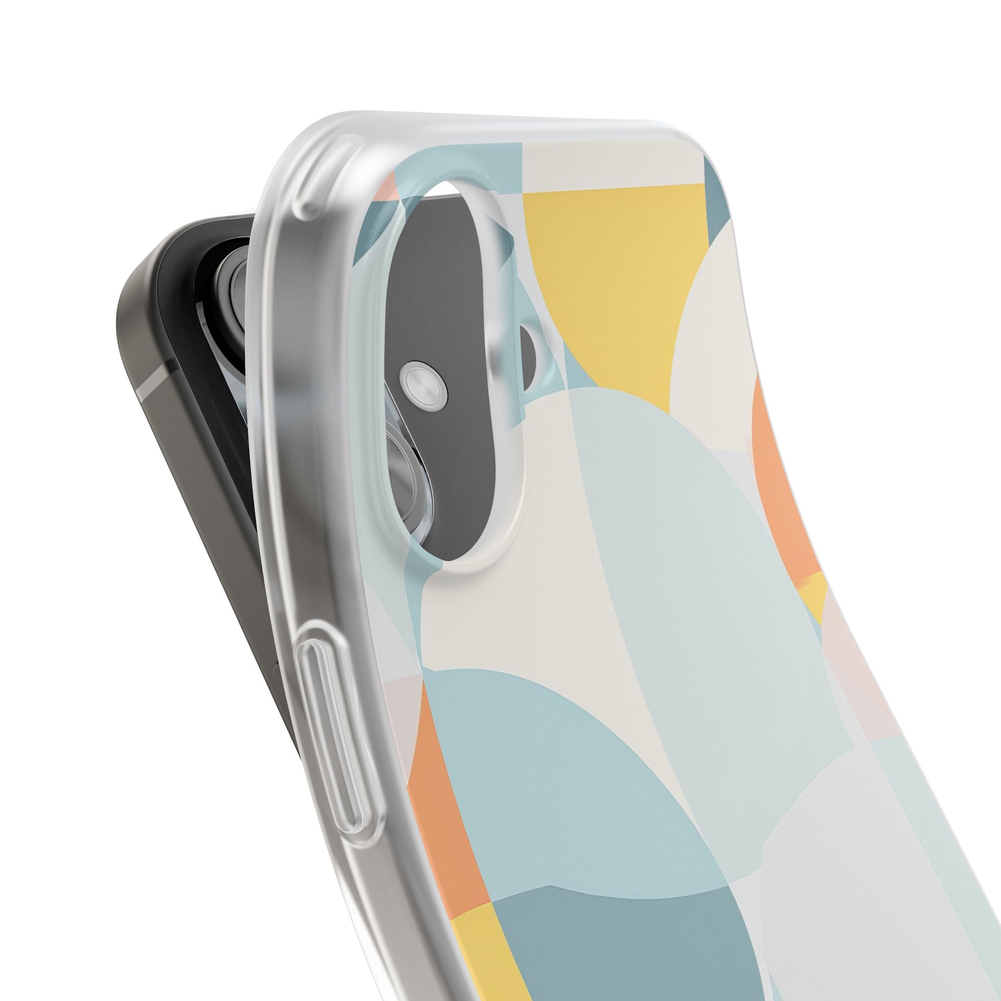 Abstract Geometric Calm - Flexi iPhone 16 Phone Case