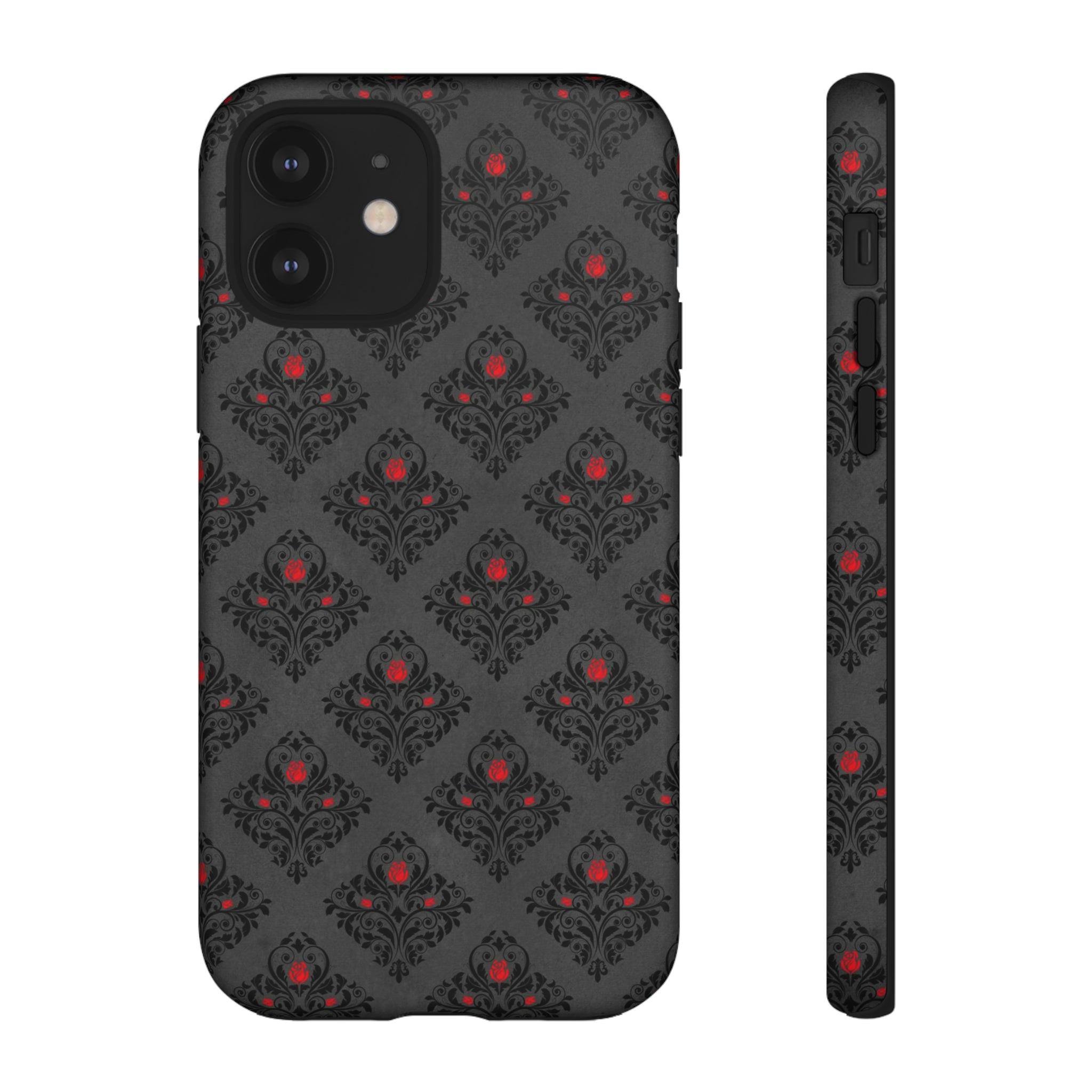 Pixrose Gothic Flower - Protective Phone Case