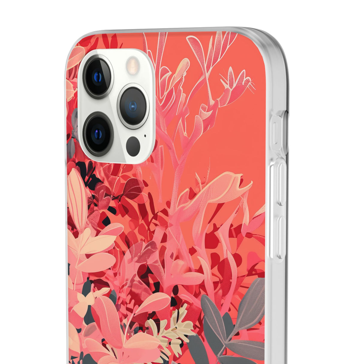 Living Coral  | Phone Case for iPhone (Flexible Case)