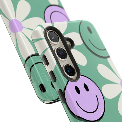 Playful Retro Blooms - Samsung Case