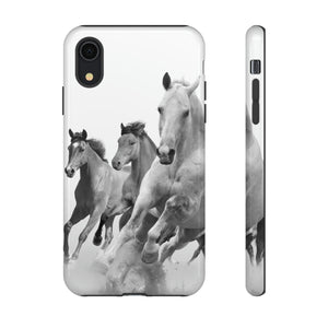 Galloping Horses - Protective Phone Case