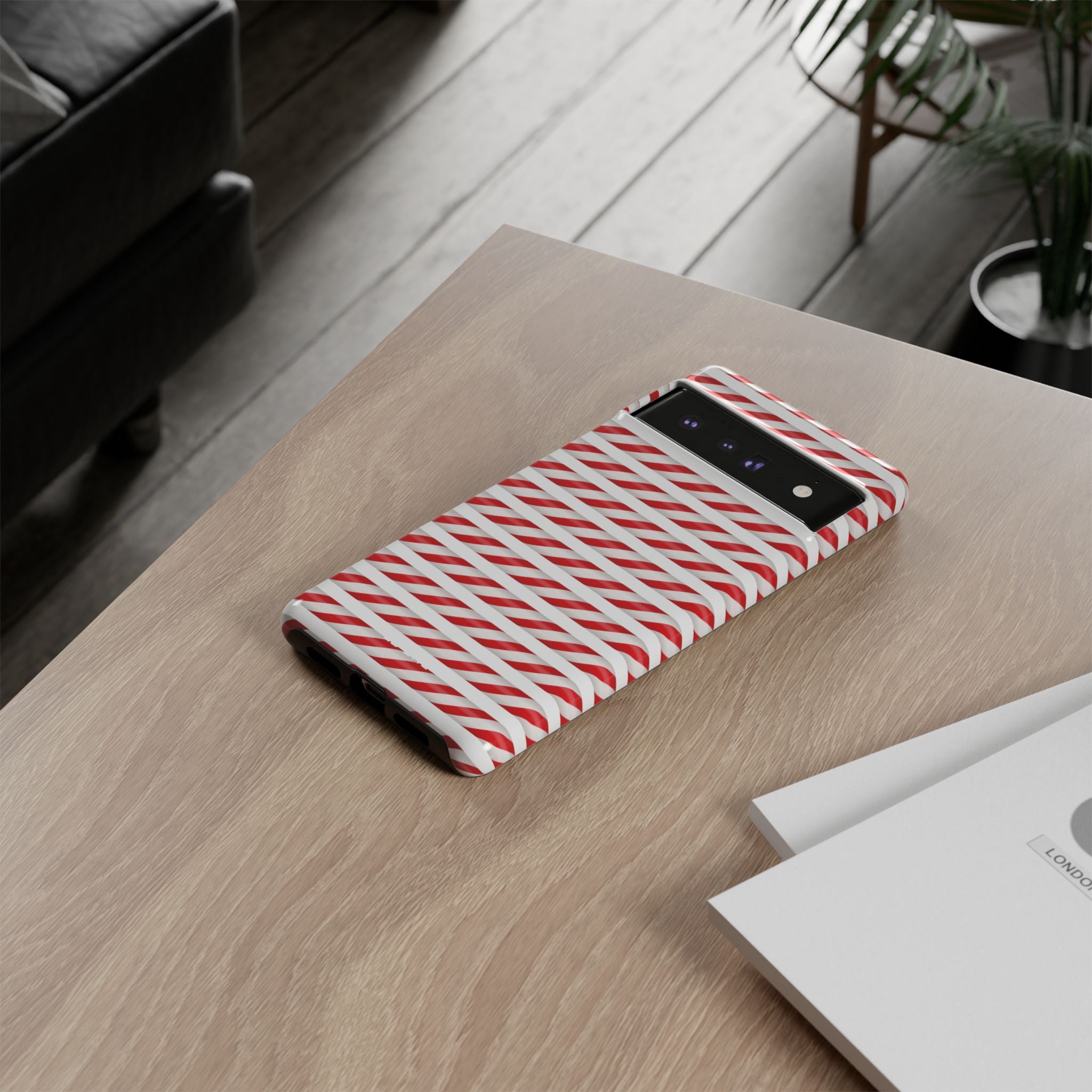 Candy Cane Rhythm - Google Pixel Case