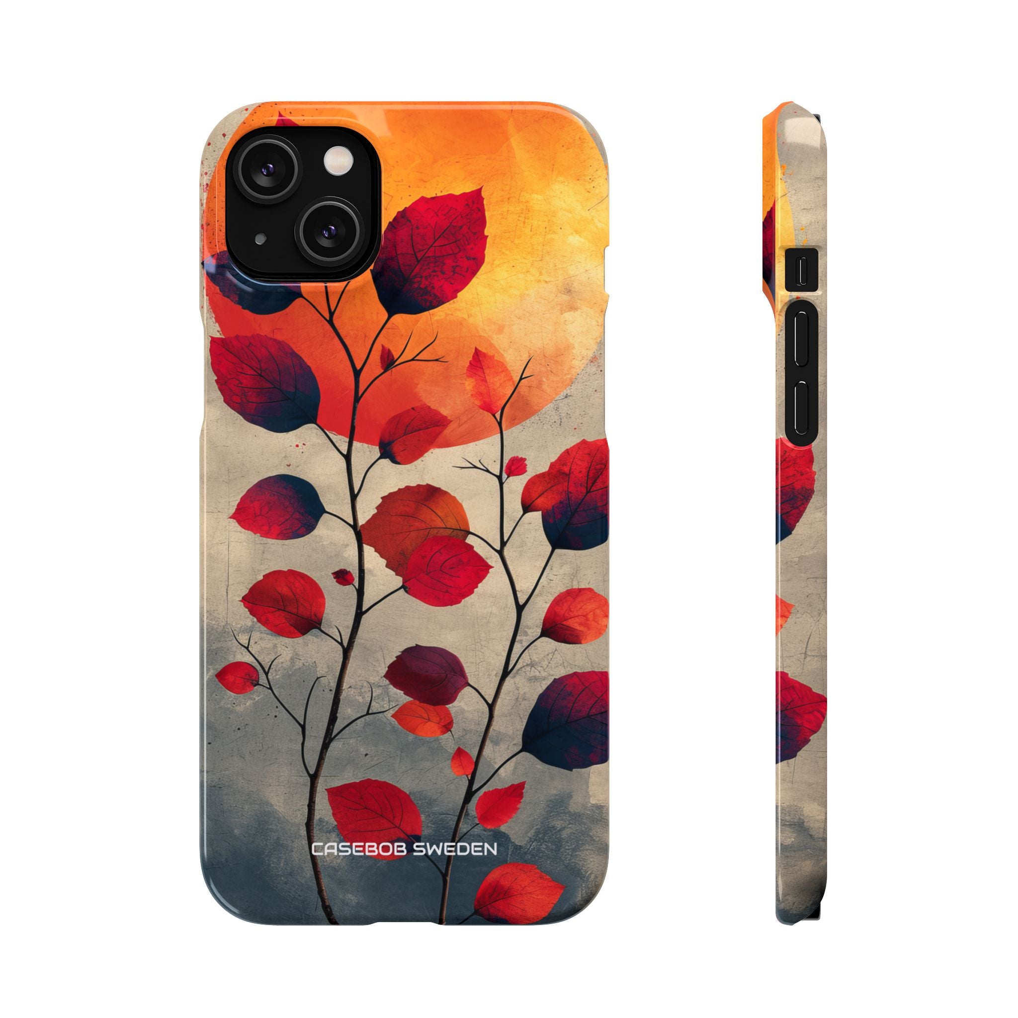 Sunlit Branch - Slim iPhone 14 Phone Case