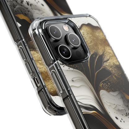 Gold Swirl Elegance iPhone Case - Impact