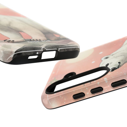 Polar Bear Dream Samsung S24 Plus Case - Tough