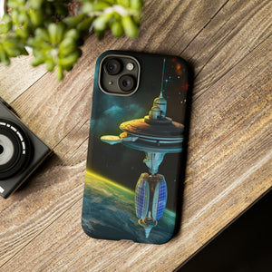 Station in Gorgeous Space - Protective Phone Case