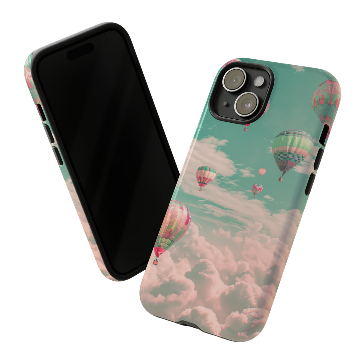 Skyward Balloons: Pastel Journey - Protective Phone Case