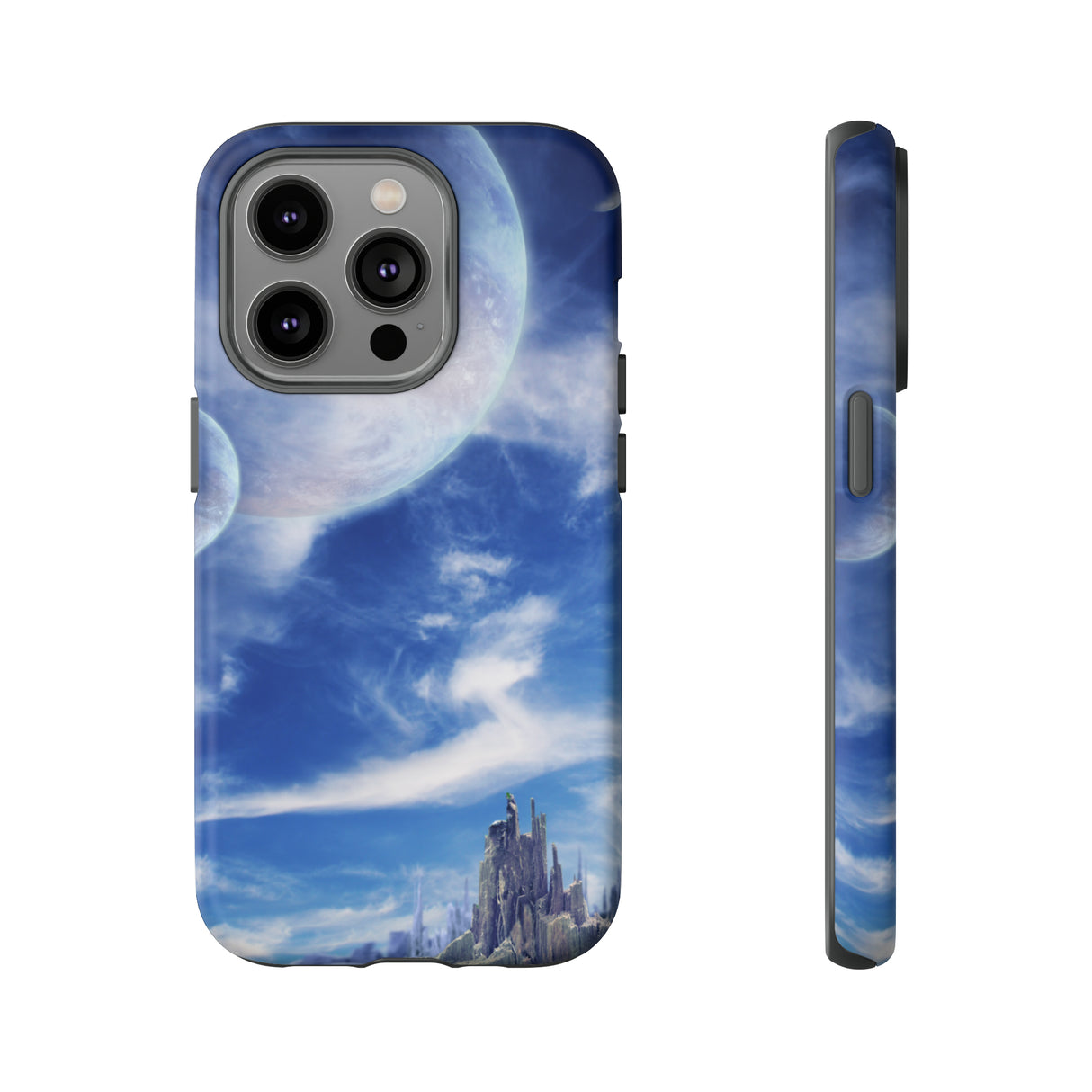 Landscape in fantasy planet 89 - Protective Phone Case