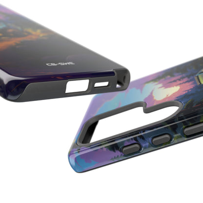 Sunset Forest Drive - Samsung Case