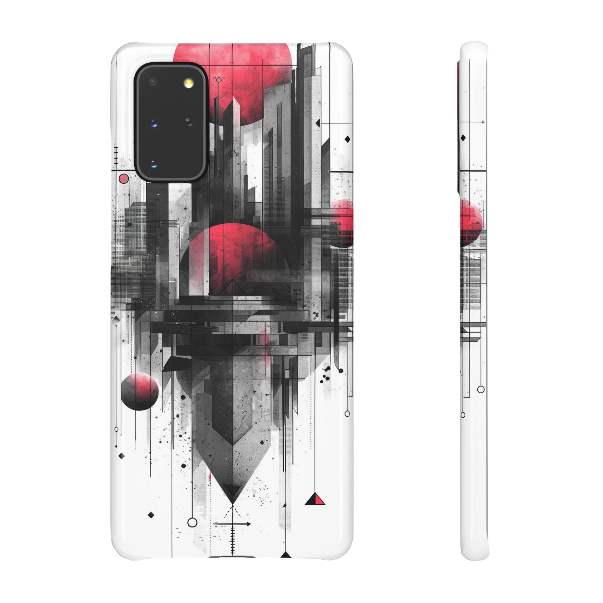 Cyber Gridscape | Slim Phone Case for Samsung