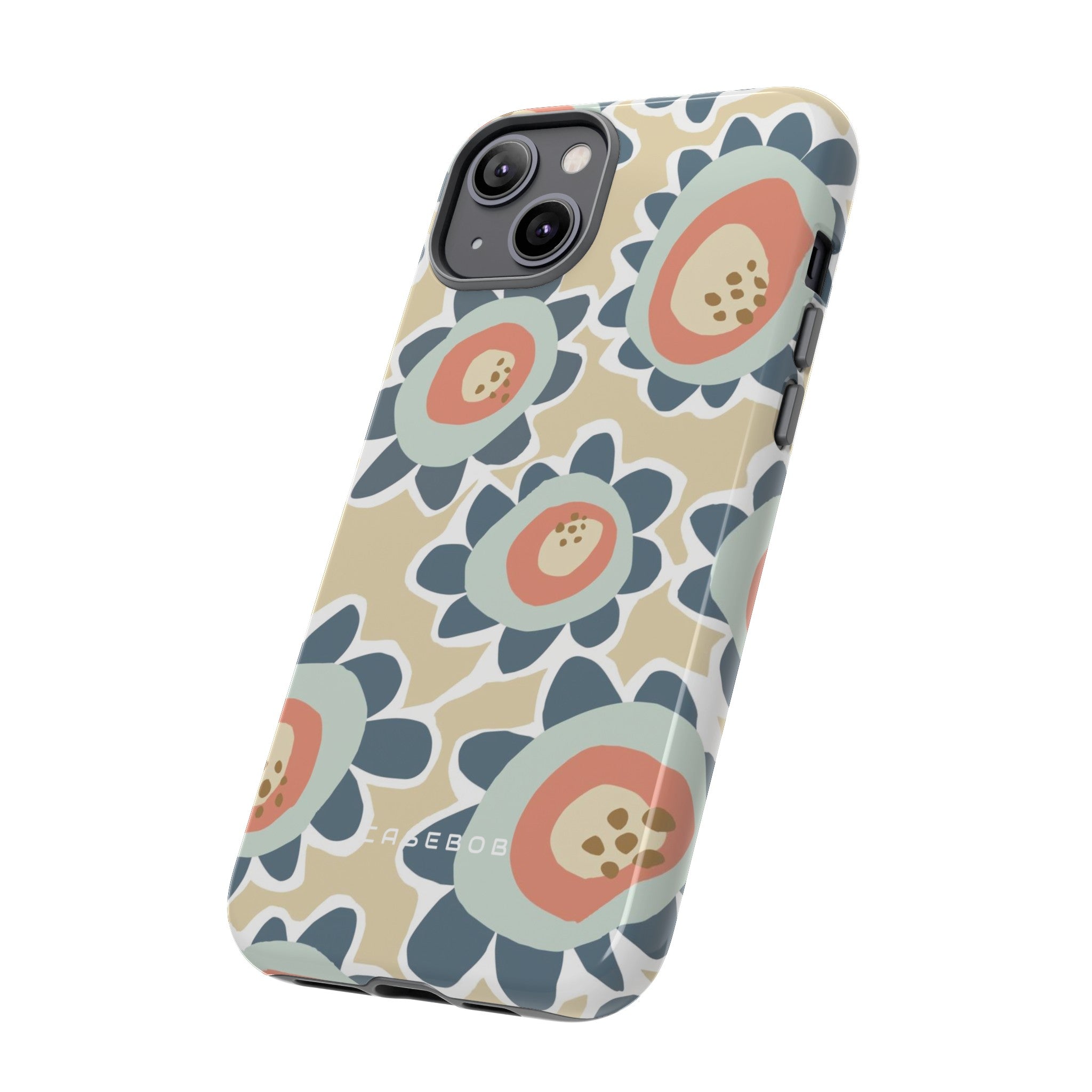 Pastel Happy Flower Phone Case - Protective Phone Case