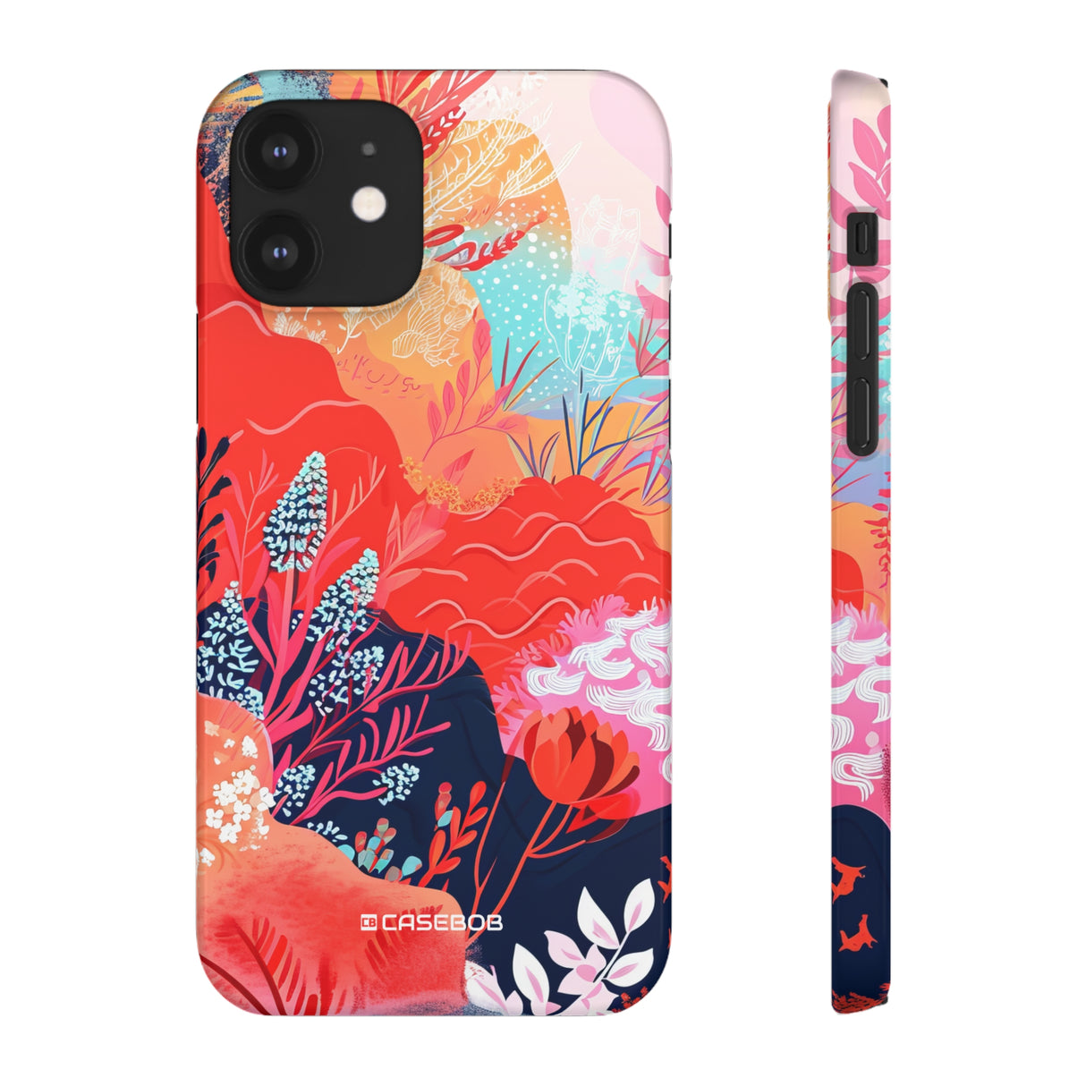 Living Coral Design | Handyhülle für iPhone (Slim Case)