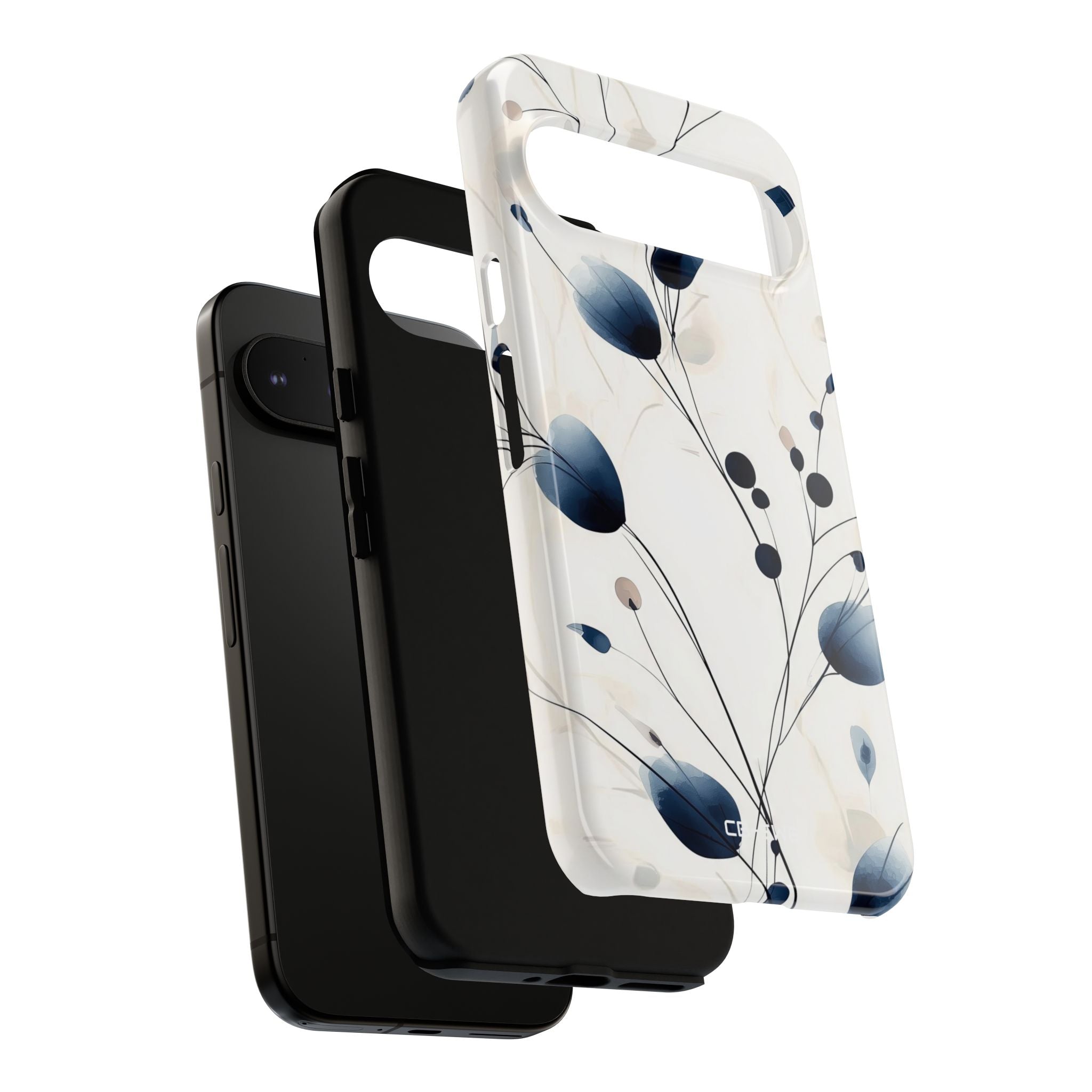 Floral Harmony Blue - Google Pixel Case