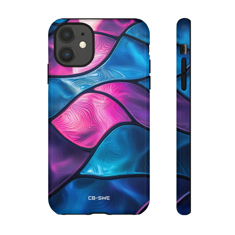 Shimmering Waves Flow - iPhone Case
