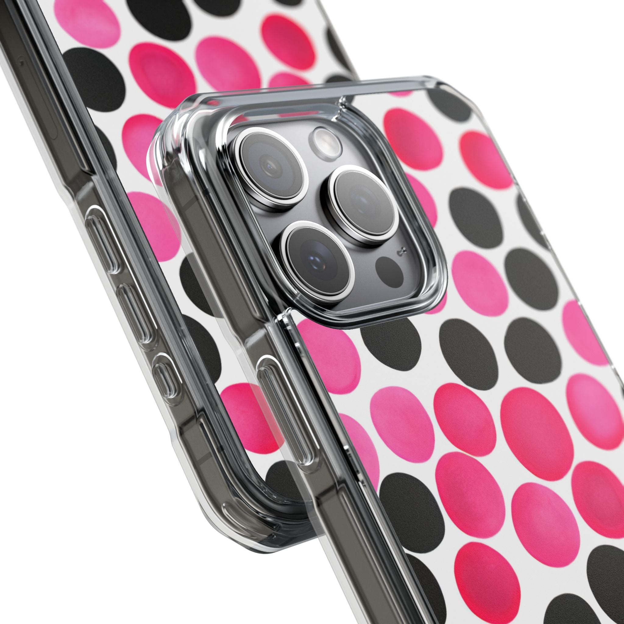 Pulsing Circles Illusion iPhone Case - Impact