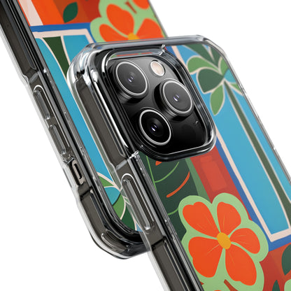 Tropical Geometry Harmony iPhone Case - Impact