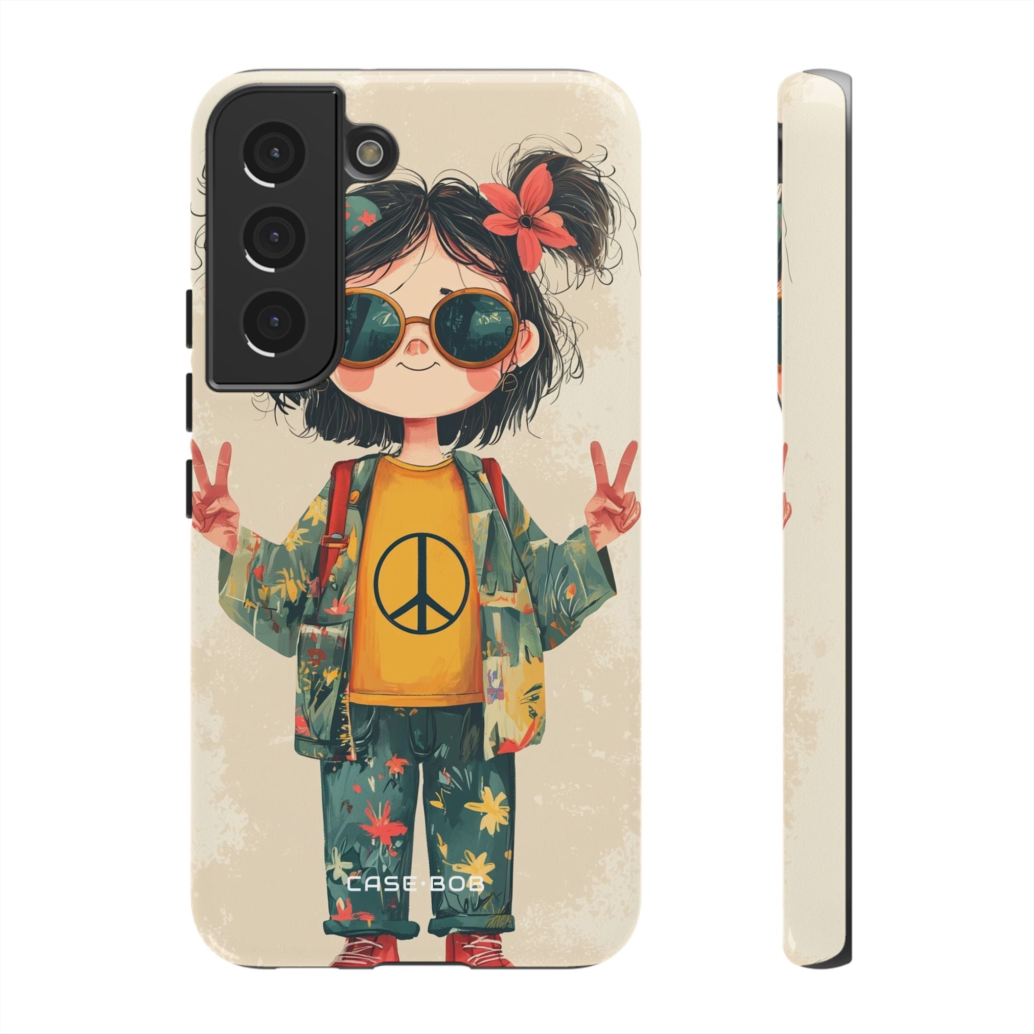 Peace Pigtails Samsung S22 Case - Tough