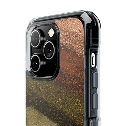 Earth Tone Pattern - Clear Impact Case for iPhone