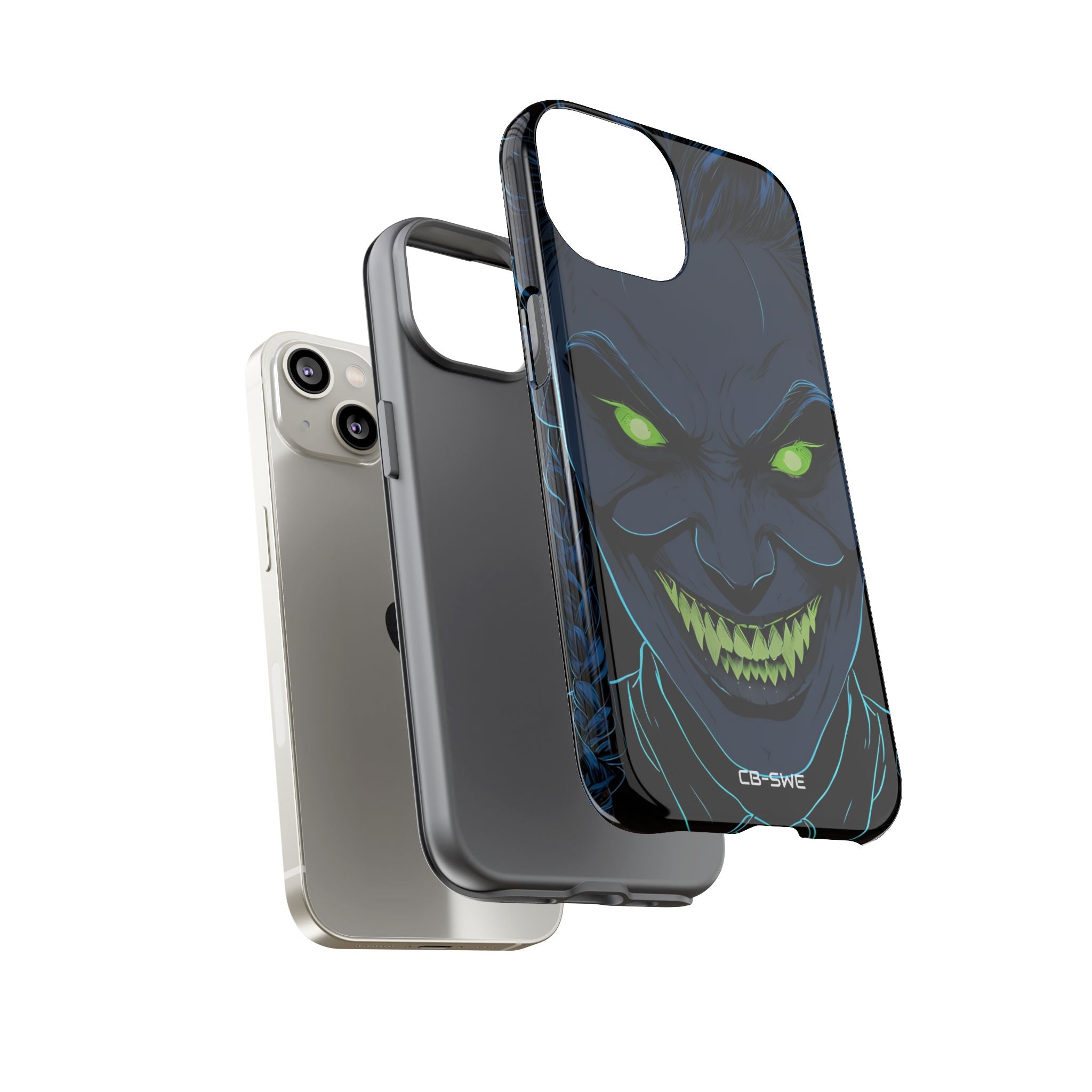 Glowing Eyes Dark Fiend - iPhone Case