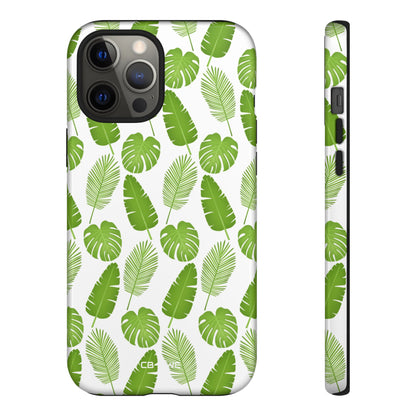 Tropical Leaf Harmony - iPhone Case