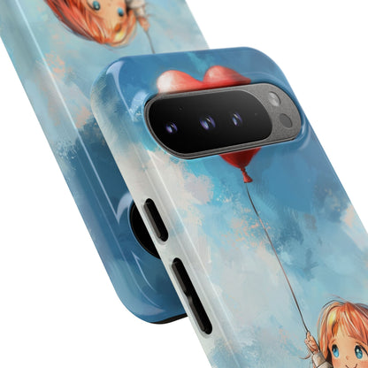 Heart Balloon Whimsy Google Pixel 9 Pro XL Case - Tough