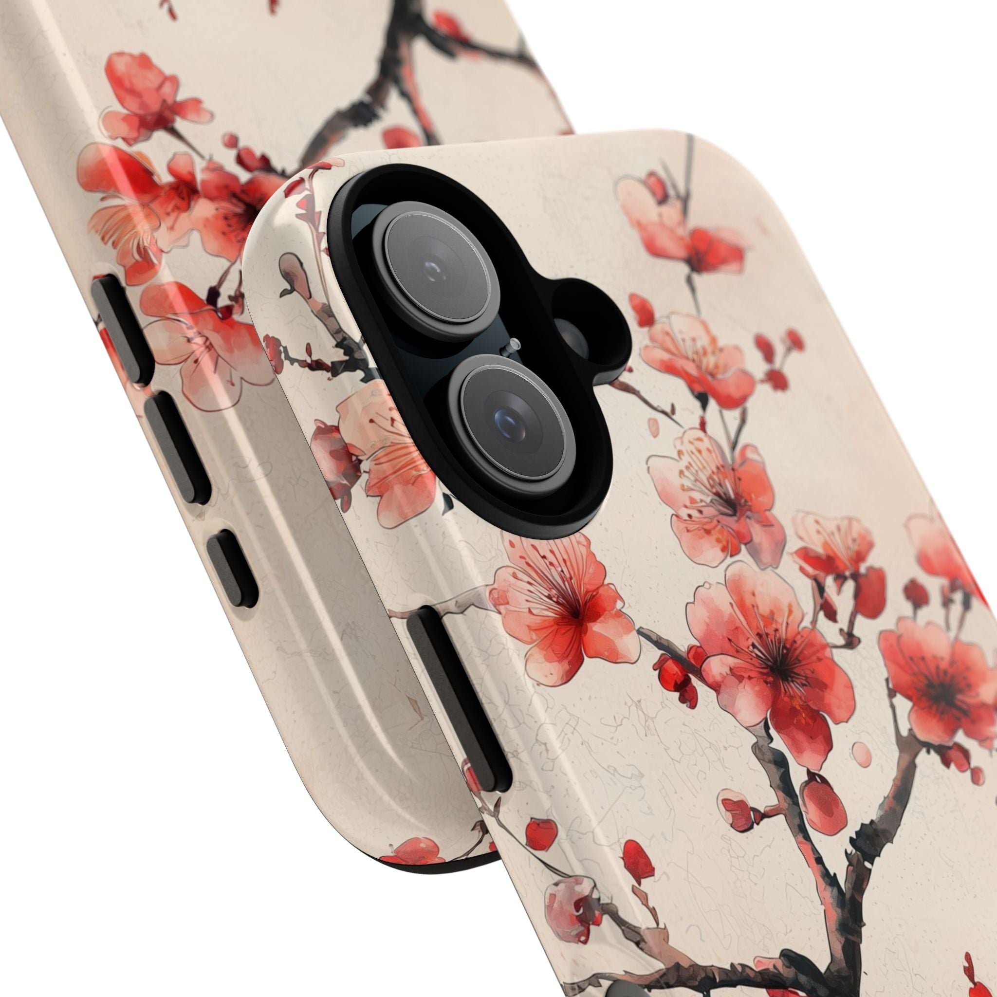 Blossom Shadow iPhone 16 Plus Case - Tough