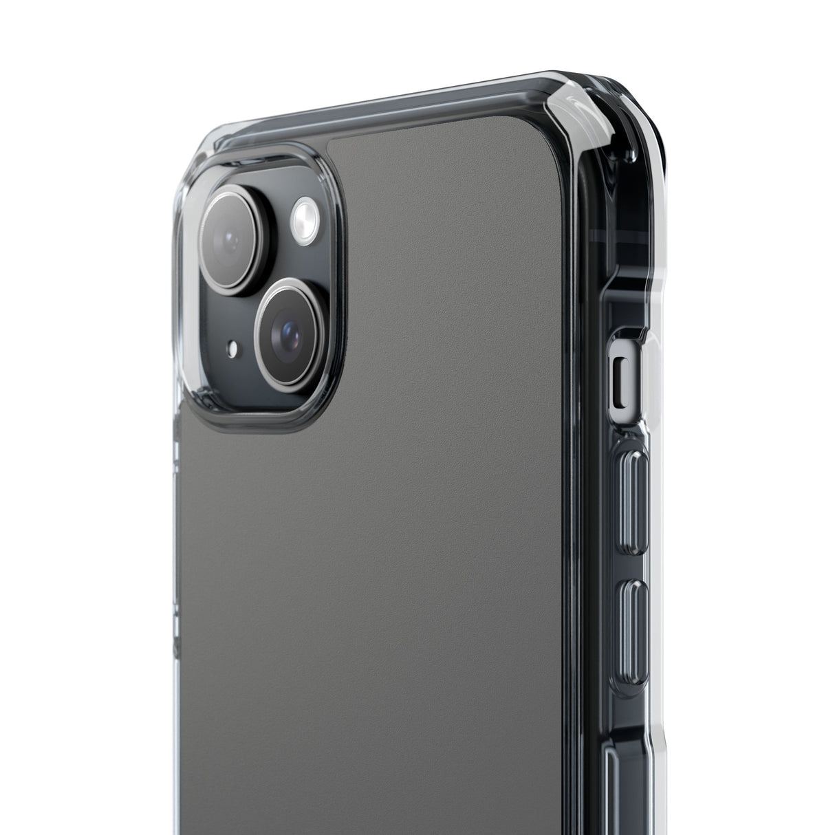 Granite Gray | Phone Case for iPhone (Clear Impact Case - Magnetic)