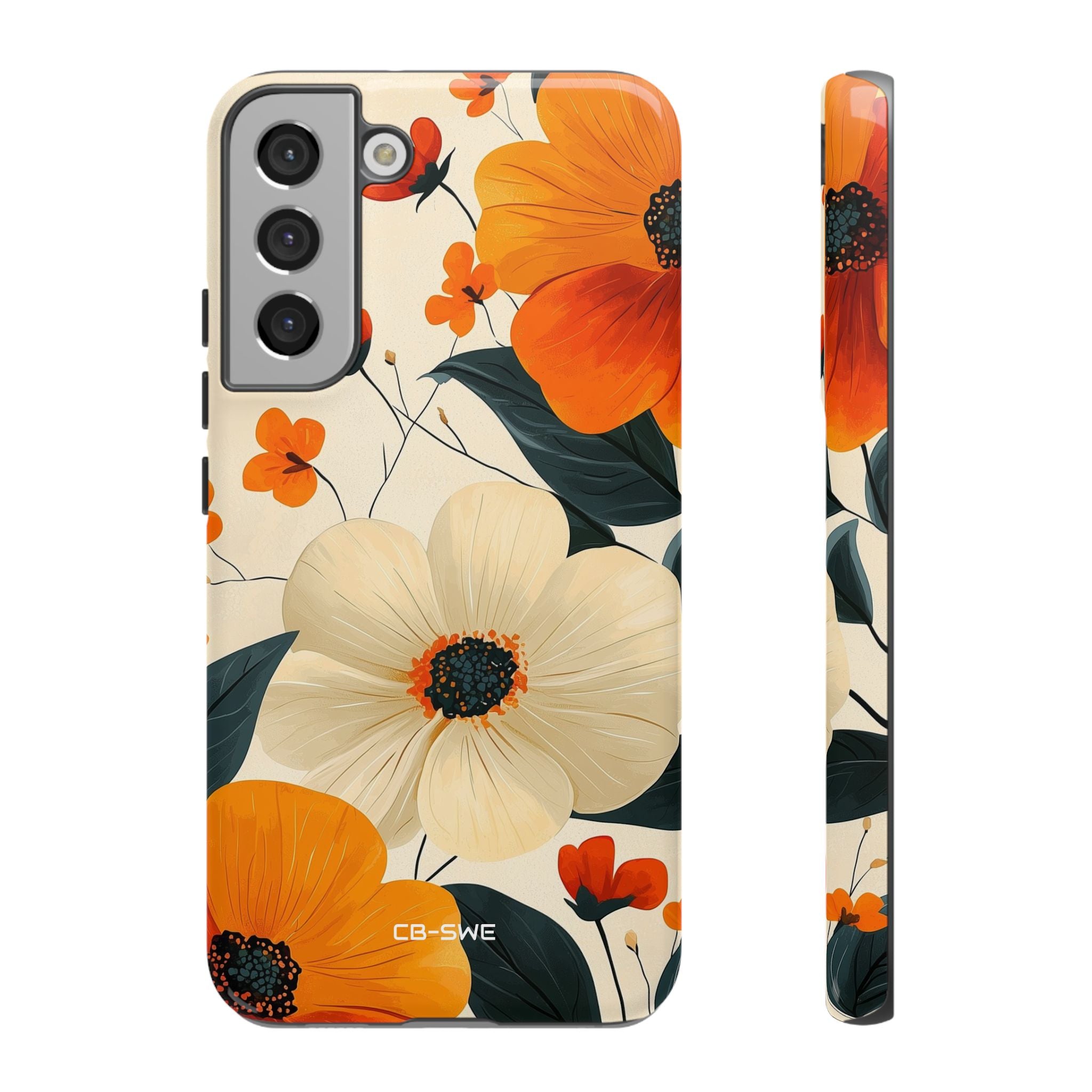 Vibrant Flowers Bloom - Samsung Case