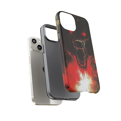 Bloodmoon Wolf's Lament iPhone 14 - Tough Phone Case