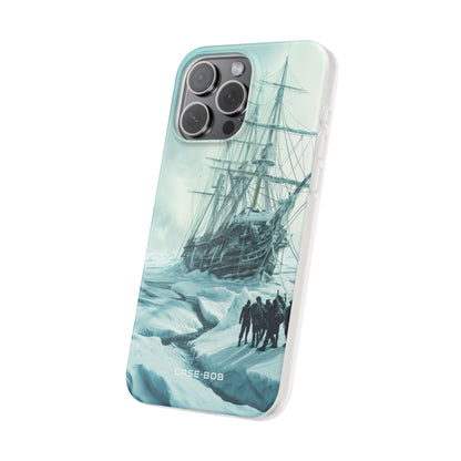 Icebound Ship iPhone 15 Pro Max Case - Soft