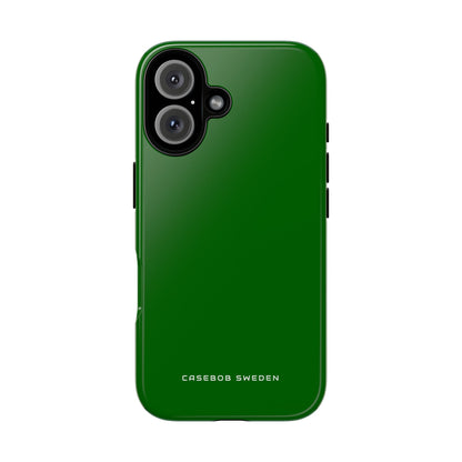 Dark Green iPhone 16 - Tough Phone Case