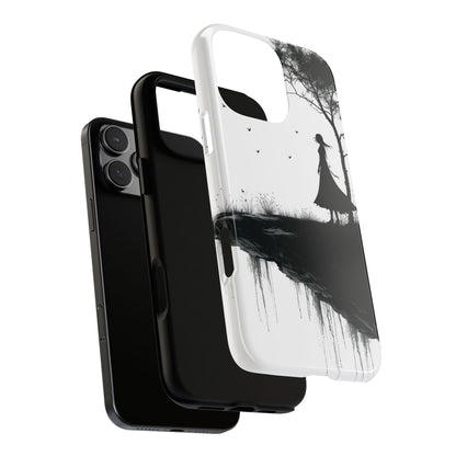 Cliffside Silhouette iPhone 16 Pro Max Case - Tough