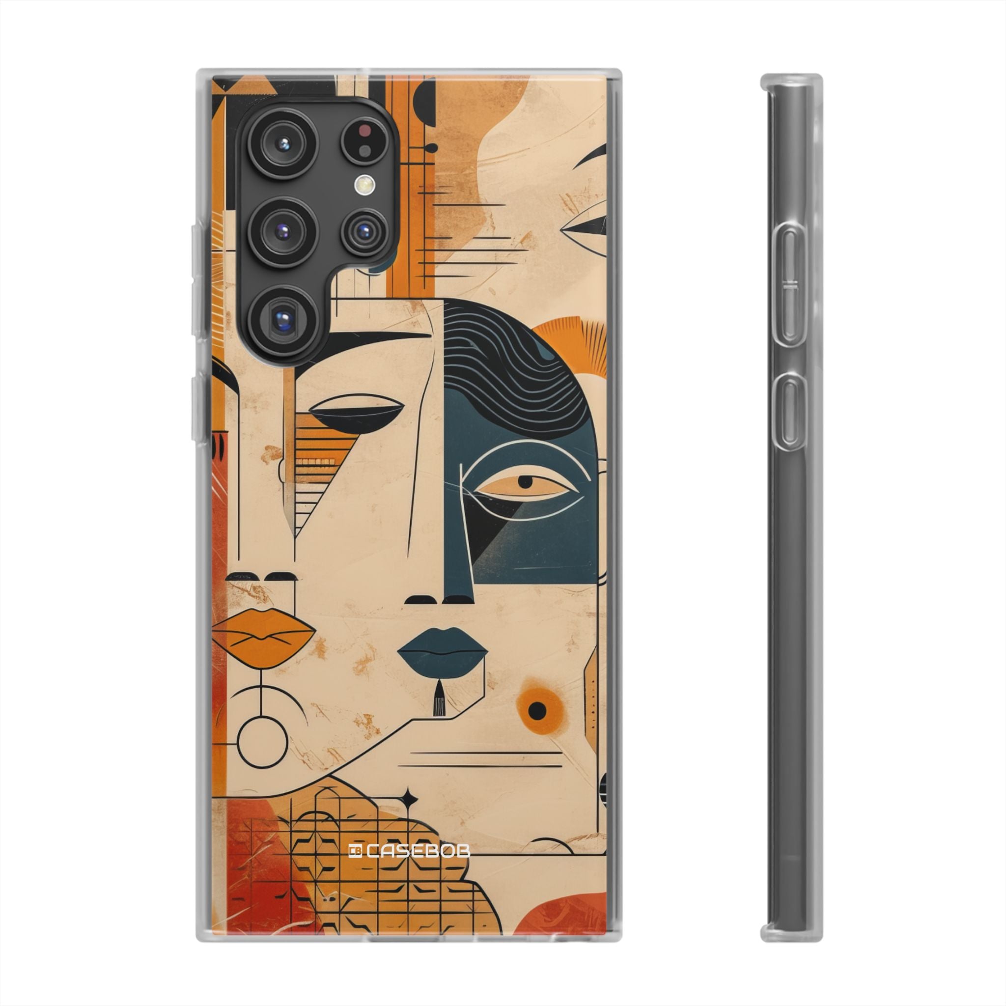 Cubist Introspection | Flexible Phone Case for Samsung Galaxy