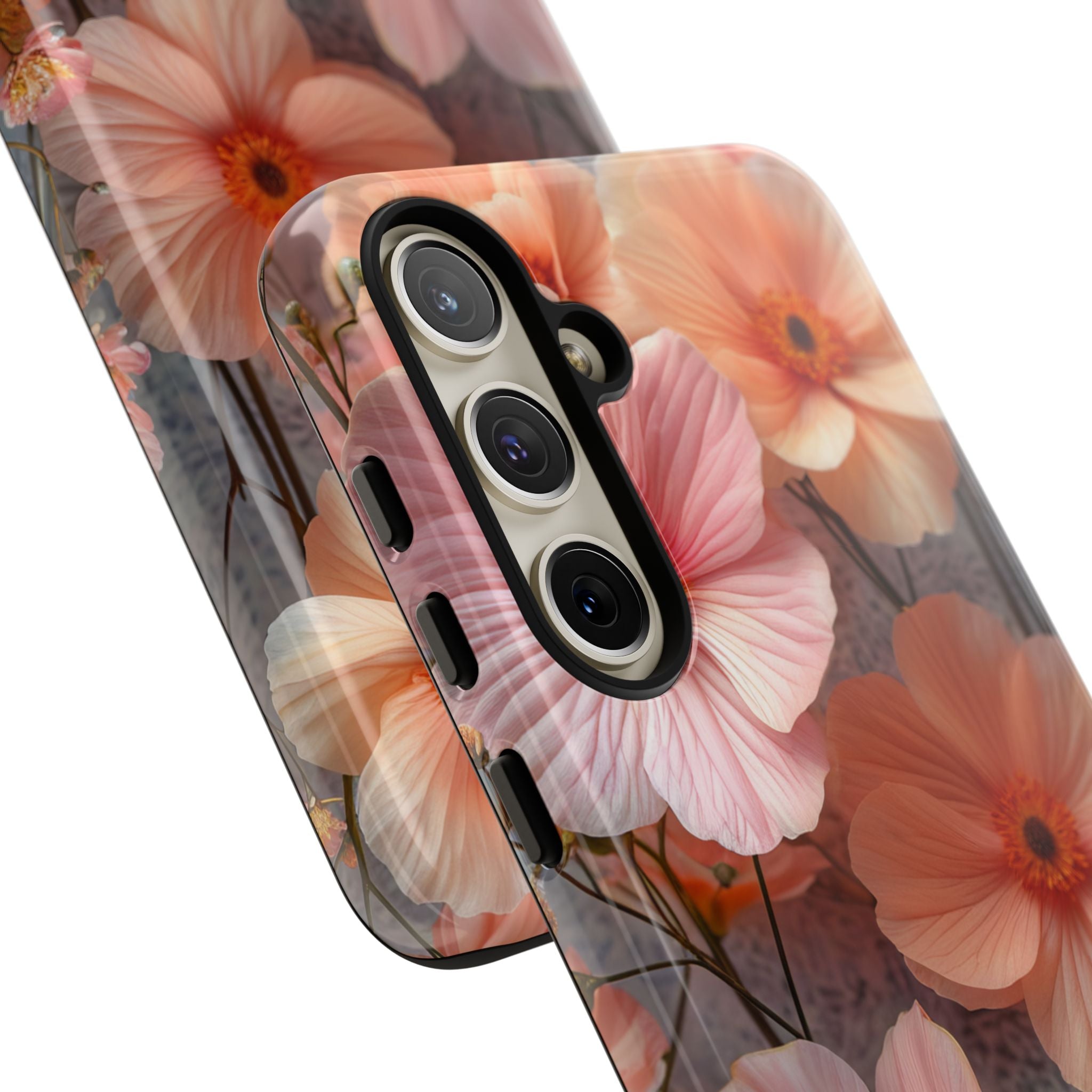 Serene Botanical Blooms - Tough Samsung S24 Phone Case